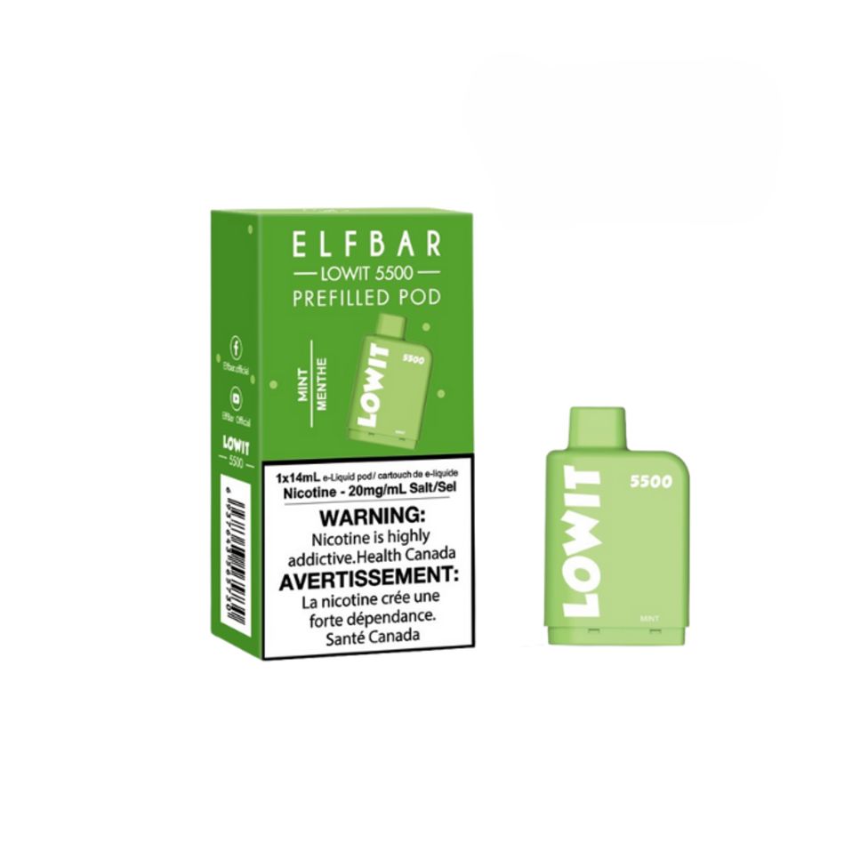Elf Bar Lowit 5500 - Mint