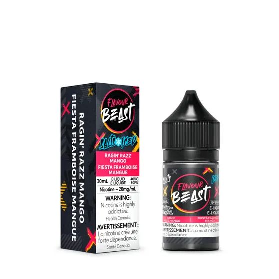 Flavour Beast - Ragin' Razz Mango Iced 30 ml Salts