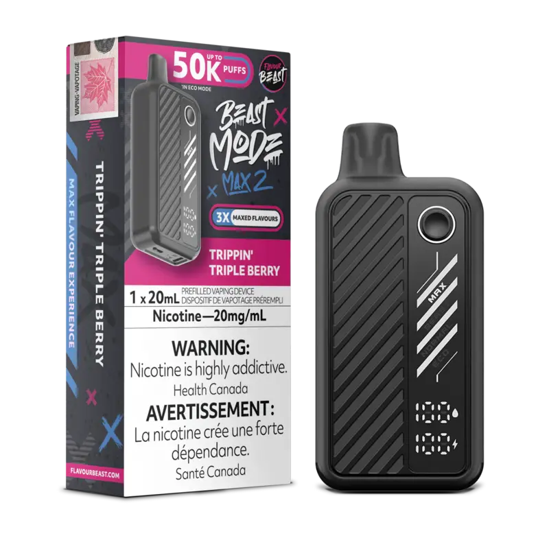 Flavour Beast Max 2 - Trippin' Triple Berry