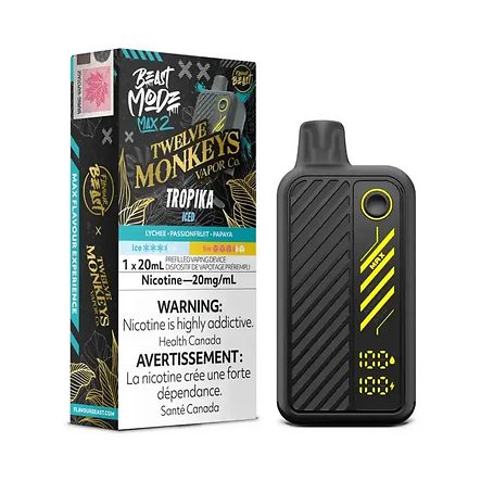 Flavour Beast Max 2 X Twelve Monkeys - Tropika