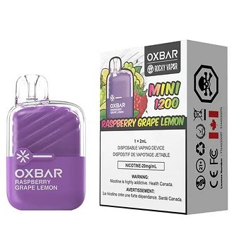 Oxbar Mini 1200 - Raspberry Grape Lemon