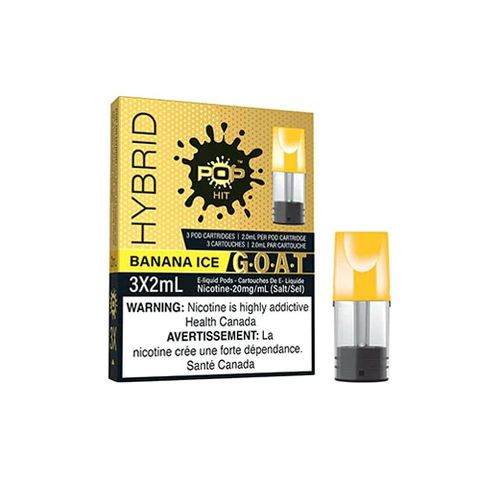 Pop Hit HYBRID G.O.A.T Banana Ice