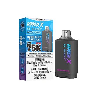 Ripper X 75k Pods - Bomb Blue Razz