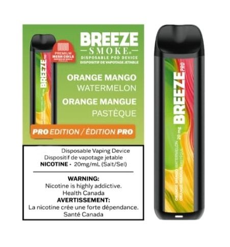 Breeze Pro 2000 - Orange Mango Watermelon