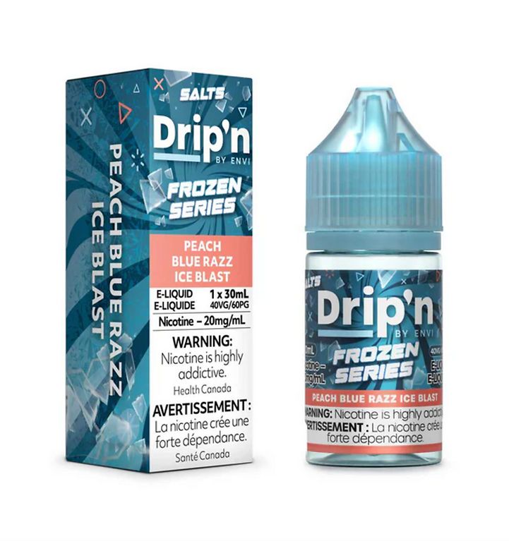 Drip'n Frozen - Peach Blue Razz Ice Blast