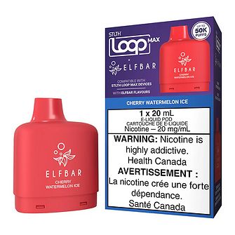 Elf Bar Loop Max 50k Pods - Cherry Watermelon Ice
