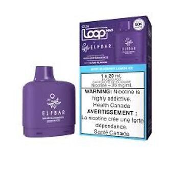 Elf Bar Loop Max 50k Pods - Sour Blueberry Lemon Ice