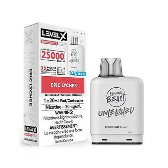 FB Level X Boost G2 Unleashed Pods 25K - Epic Lychee Iced