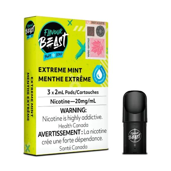 Flavour Beast - Extreme Mint Iced Pods