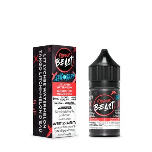Flavour Beast - Lit Lychee Watermelon Iced 30 ml Salts