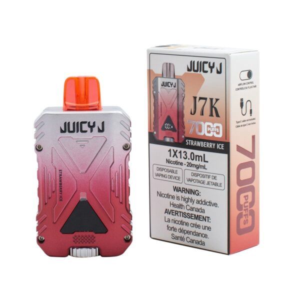 Juicy J 7000 - Strawberry Ice