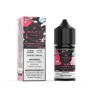 Marz Vapour 30ml Salts - Strawberry Peach Ice