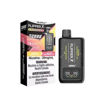 RufPuf Flipper X - Bangin' Banana Ice + Rockin' Raspberry Ice