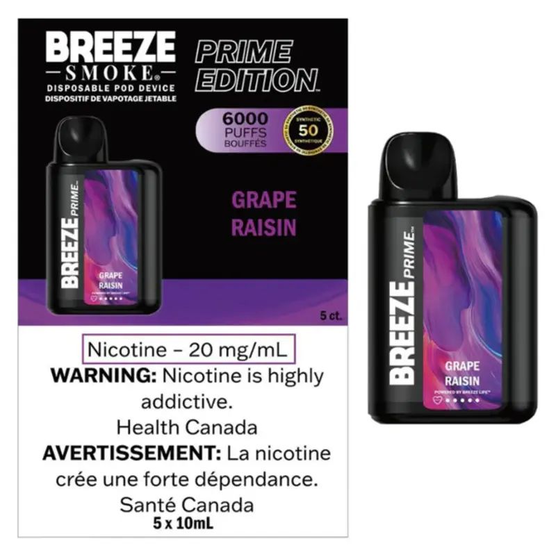Breeze Prime 6000 - Grape