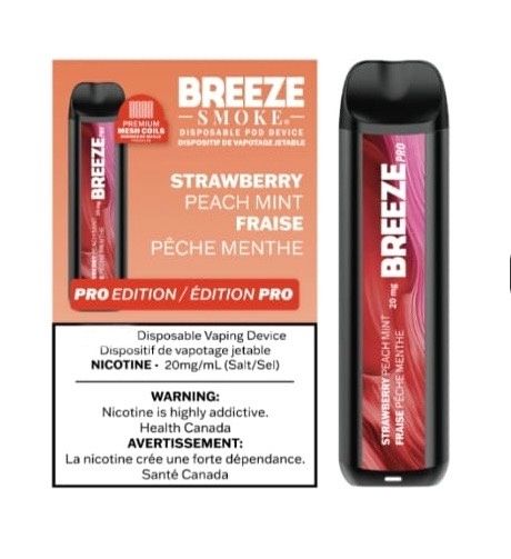 Breeze Pro 2000 - Strawberry Peach Mint