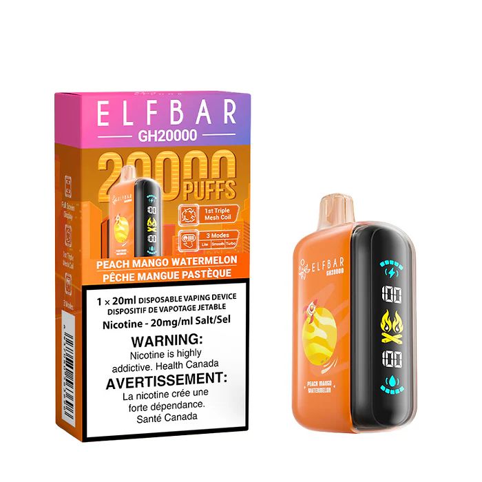 Elf Bar GH20000 - Peach Mango Watermelon