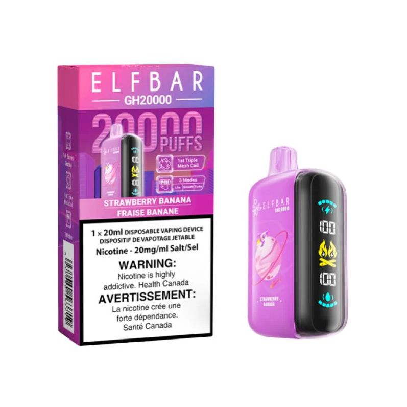 Elf Bar GH20000 - Strawberry Banana