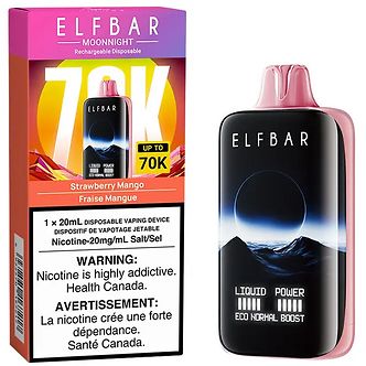 Elf Bar Moonnight 70k - Strawberry Mango