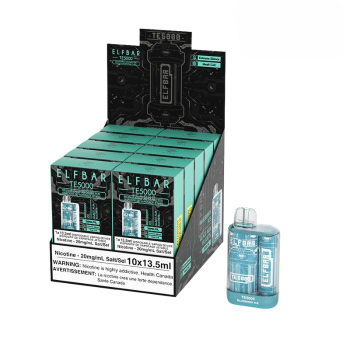 Elf Bar TE5000 - Blueberry Ice