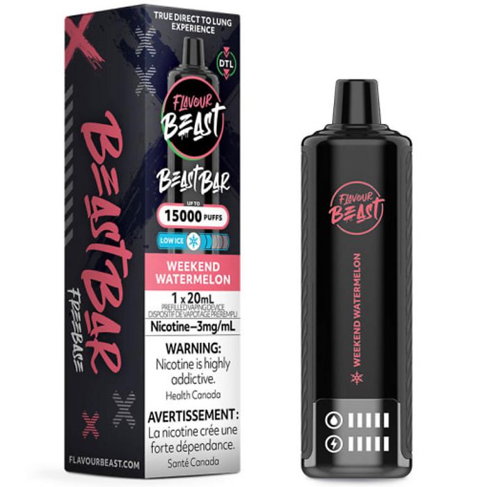 Flavour Beast Bar 15K - Weekend Watermelon