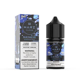Marz Vapour 30ml Salts - Blue Razz Ice