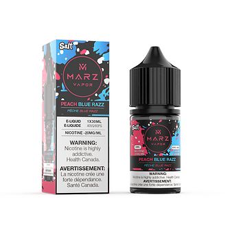 Marz Vapour 30ml Salts - Peach Blue Razz