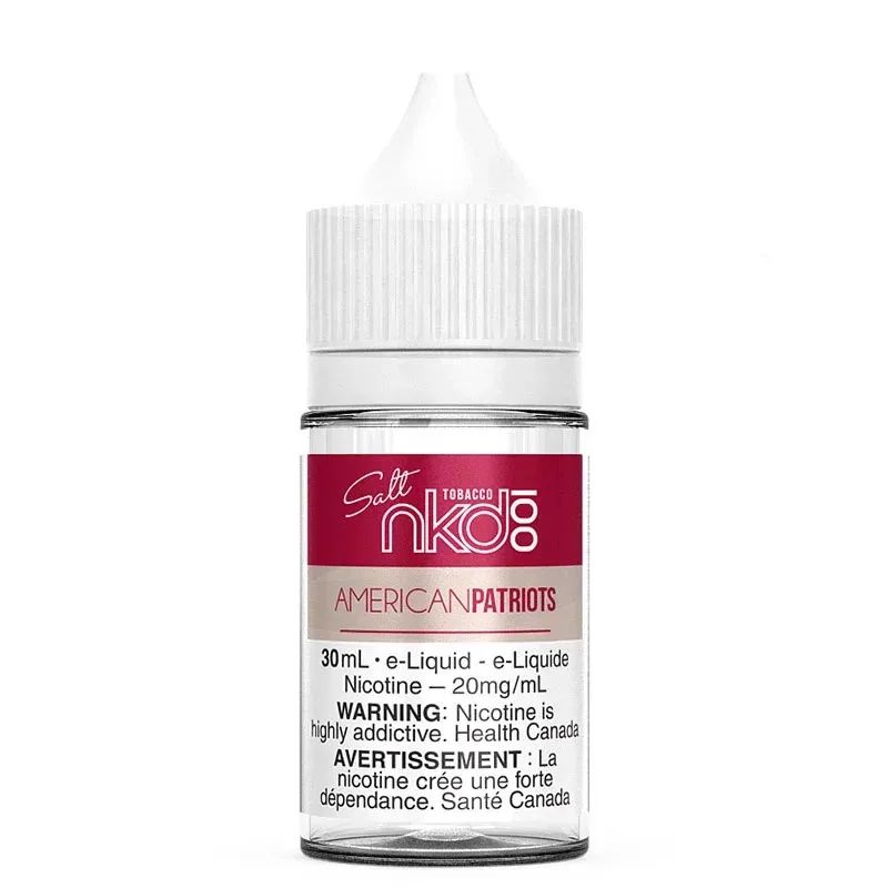 Naked 100 - American Patriots Tobacco 30 ml Salts