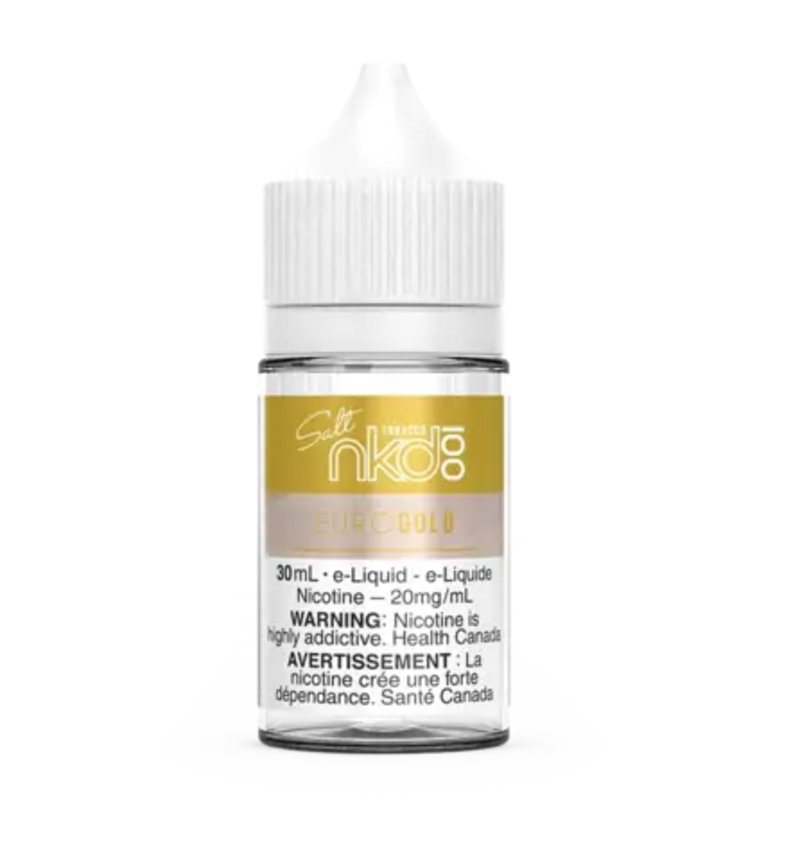 Naked 100 - Euro Gold Tobacco 30 ml Salts