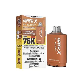 Ripper X 75k Pods - Vanilla Iced Coffee