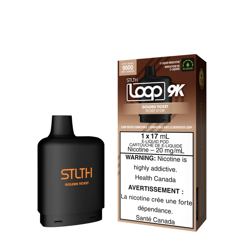 STLTH Loop 9K Pods - Golden Ticket