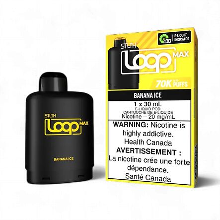 STLTH Loop Max 70k Pods - Banana Ice
