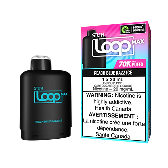 STLTH Loop Max 70k Pods - Peach Blue Razz Ice