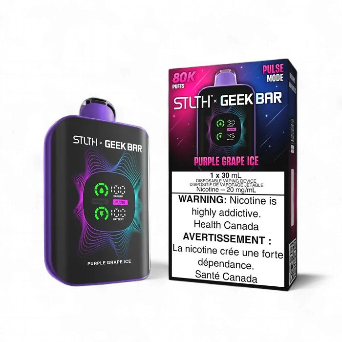 STLTH x Geek Bar 80K - Purple Grape Ice