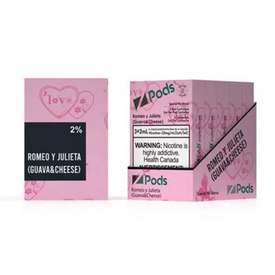 Z Pods Romeo y Julieta (Guava &amp; Cheese)