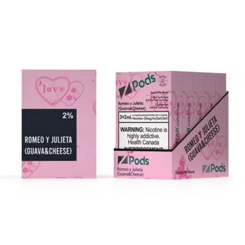 Z Pods Romeo y Julieta (Guava &amp; Cheese)