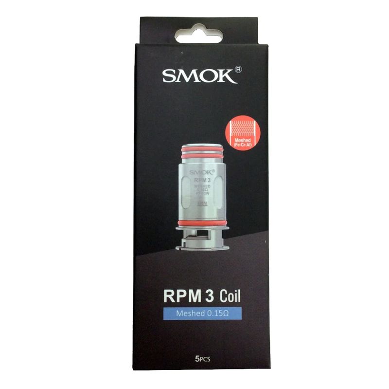 SMOK RPM 3 Mesh (0.15 ohm) Coil - 5 Pack
