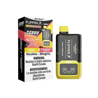 RufPuf Flipper X - Vanilla Banana + Strawberry Vanilla