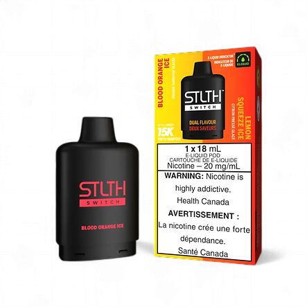 STLTH Loop 2 Switch Pods 15K - Blood Orange Ice &amp; Lemon Squeeze Ice