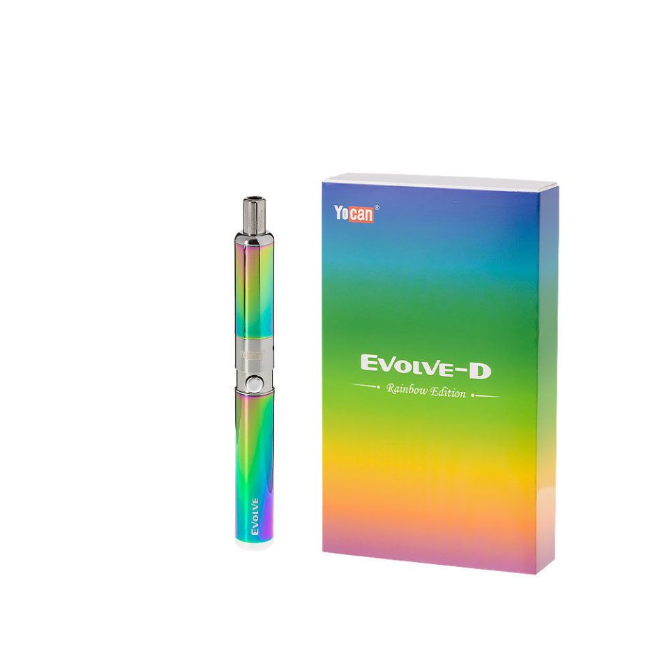 Yocan Evolve-D Vaporizer Dab Pen, Colour: Rainbow