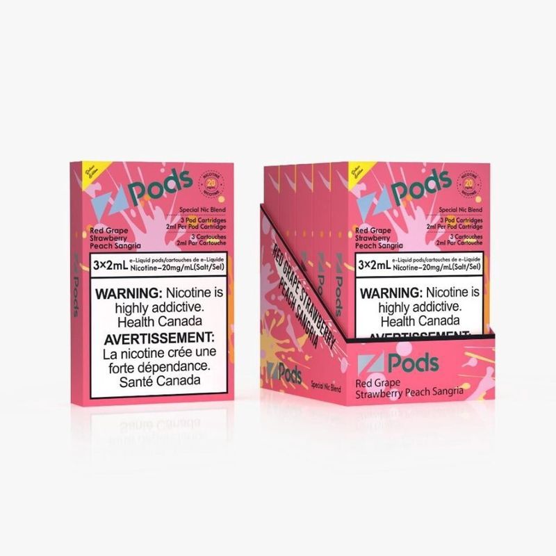 Z Pods Red Grape Strawberry Peach Sangria