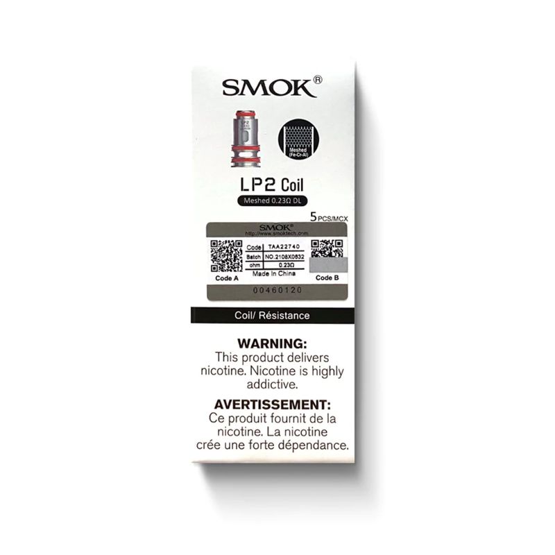 SMOK LP2 Meshed (0.23 ohm) DL Coil - 5 Pack
