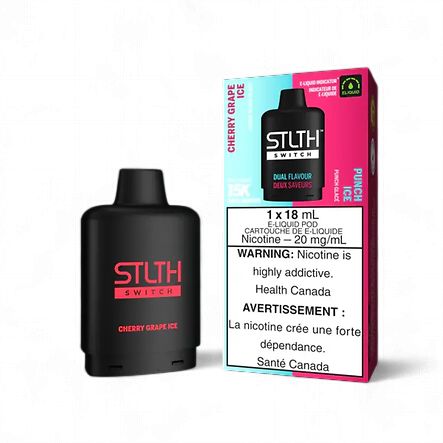 STLTH Loop 2 Switch Pods 15K - Cherry Grape Ice &amp; Punch Ice