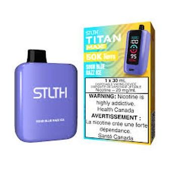 STLTH Titan Max - Sour Blue Razz Ice