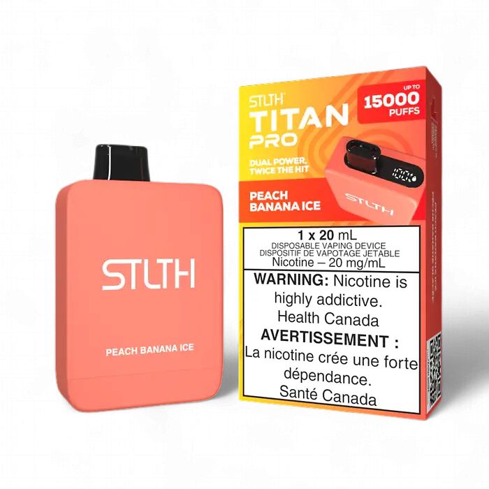 STLTH Titan Pro - Peach Banana Ice