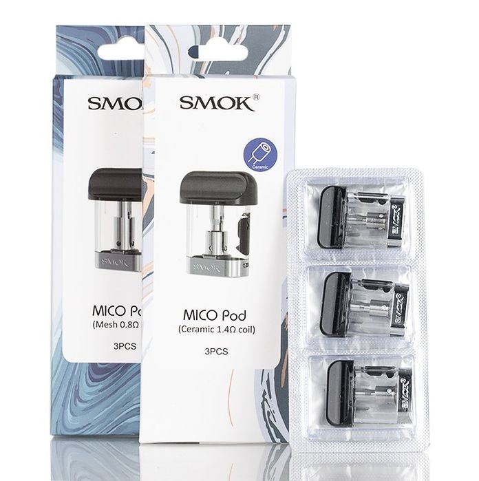 SMOK MICO Pods (1.4 ohm) Ceramic Coil - 3 Pack