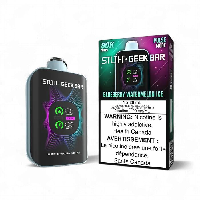 STLTH x Geek Bar 80K - Blueberry Watermelon Ice