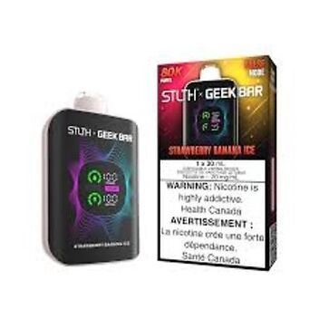 STLTH x Geek Bar 80K - Strawberry Banana Ice