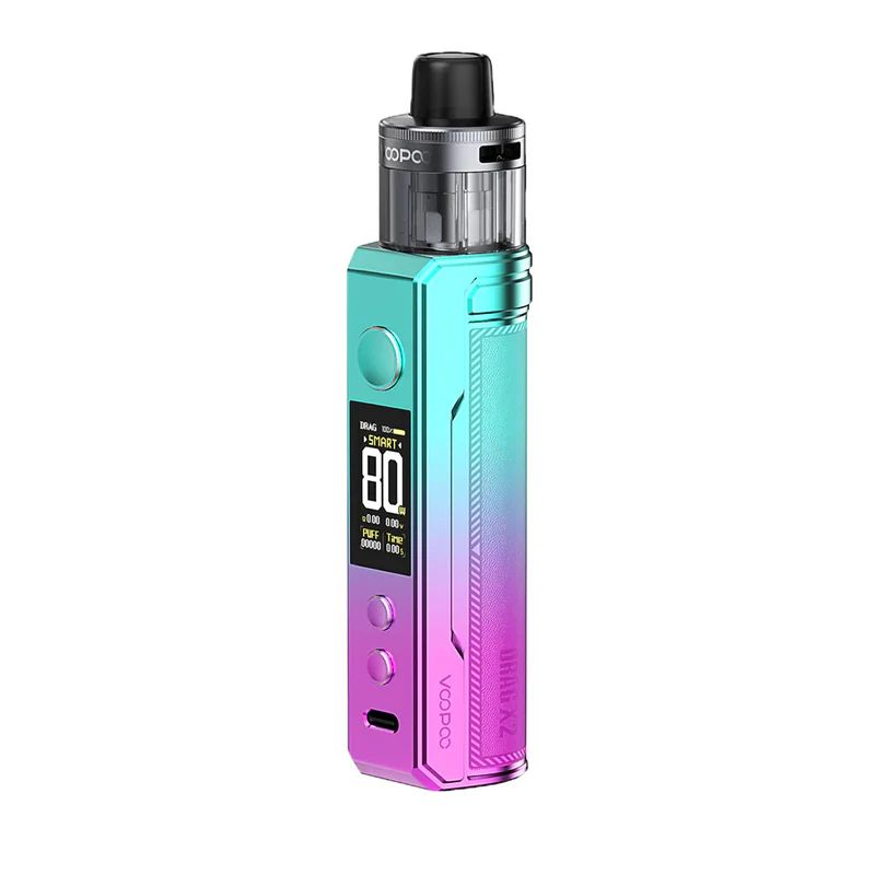 Voopoo Drag X2 (80W) Pod Kit, Colour: Sky Blue