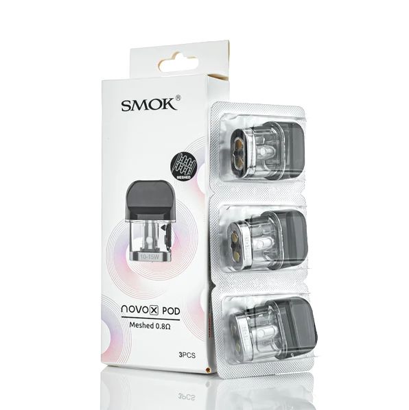 SMOK Novo X Pods (0.8 ohm) Mesh Coil - 3 Pack