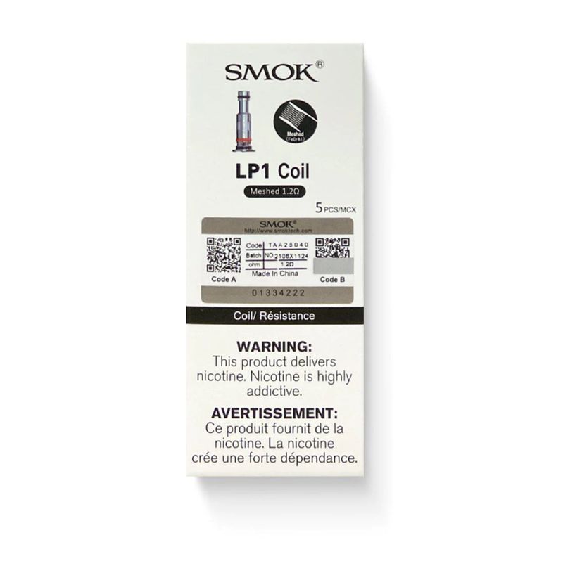 SMOK LP1 Mesh (1.2 ohm) Coil - 5 Pack